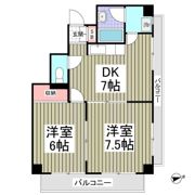 ニューパレス馬橋の間取り画像