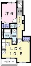 リシェスコリーヌAの間取り画像