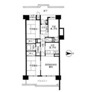 けやき通り南四番館の間取り画像