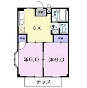 コーポラスなつめの間取り画像