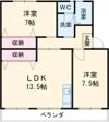 ファミールさかいの間取り画像