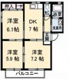 シャーメゾン西中町 C棟の間取り画像