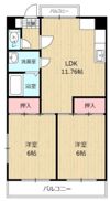 Sコーポの間取り画像