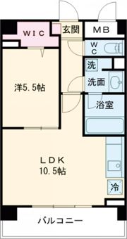 ノーヴァ千里丘の間取り画像