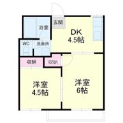 フォーブル掛川の間取り画像