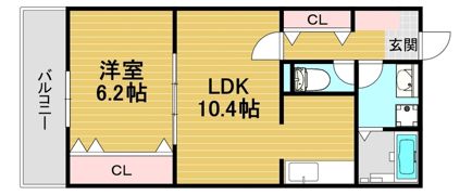ヴィアロームつつじヶ丘の間取り画像