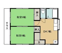 松島住宅2の間取り画像