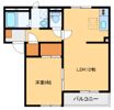 グランドール連取 Bの間取り画像