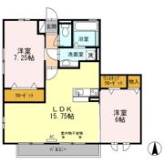 ミント Bの間取り画像