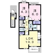 ルーセントヒルズAの間取り画像