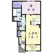 ショコラハウスAの間取り画像
