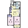 ラフレシール花見Ⅲの間取り画像
