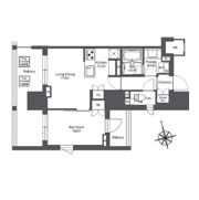 LIBR GRANT 西新宿EASTの間取り画像