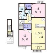 タリアセン・Kの間取り画像