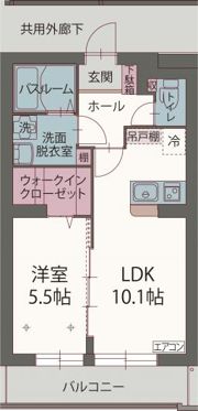 ルシエール東護の間取り画像