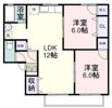 フレンド高田の間取り画像