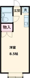 クレストコートCの間取り画像