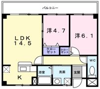 カーサ・ラベーテの間取り画像