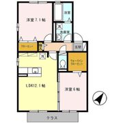 シャンゼトワール藤が尾 C棟の間取り画像