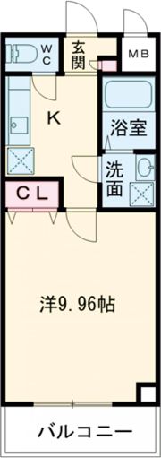 トリエ・ヴェールの間取り画像