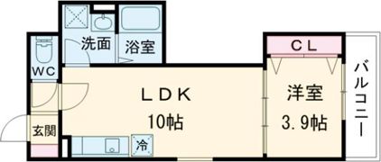 F+style浜寺石津町西1号館の間取り画像