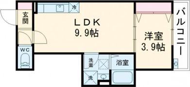 F＋style浜寺石津町西1号館の間取り画像