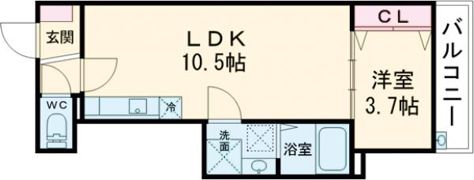 F+style 浜寺石津町西3号館の間取り画像