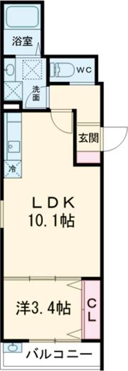 F+style 浜寺石津町西3号館の間取り画像