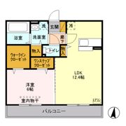 アルシオン Aの間取り画像