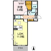 エミナール野間の間取り画像