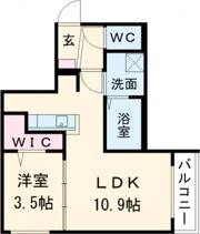 Seleccao南郷(セレソン南郷)の間取り画像