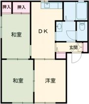 フォレストガーデンC棟の間取り画像