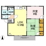 カーサ･フォンテーヌ C棟の間取り画像