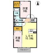 ハイム西五城Ⅲの間取り画像