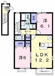 ガーデン ヴィラAの間取り画像