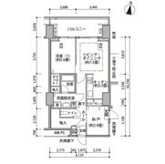 東雲キャナルコートCODAN17号棟の間取り画像