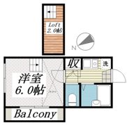 桐生第6レジデンスの間取り画像