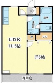 サンライフ森の西の間取り画像