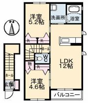 シャーメゾンM B棟の間取り画像