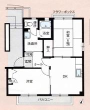 カザ・セラフィノ Ⅱ号棟の間取り画像