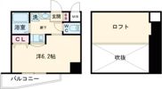 エステムコート神戸県庁前Ⅲフィエルテの間取り画像