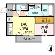 大和Ⅱの間取り画像