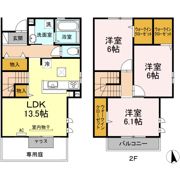 ラ・セゾンの間取り画像