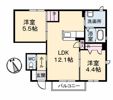 プリマヴィラ B棟の間取り画像