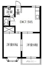 アルパーク江長の間取り画像