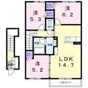 パインビーチの間取り画像