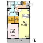セジュール ゼロ ファーストの間取り画像
