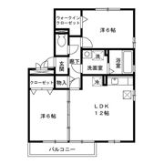 リビングいわき湯本の間取り画像