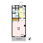 メゾンフローラ市川の間取り画像