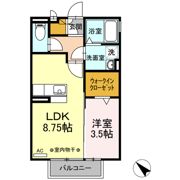 エスポワール大手の間取り画像